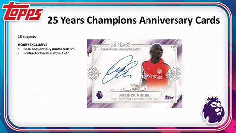 2026/27 Topps Premier League EPL Soccer Hobby (Presell)