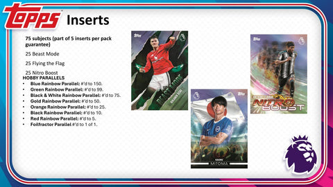 2026/27 Topps Premier League EPL Soccer Hobby (Presell)