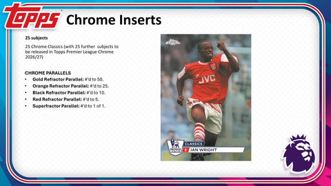 2026/27 Topps Premier League EPL Soccer Hobby (Presell)