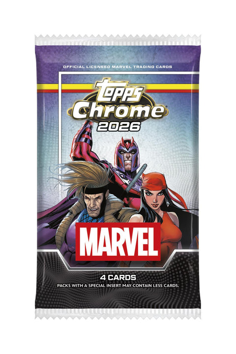 2026 Topps Marvel Comics Chrome Blaster
