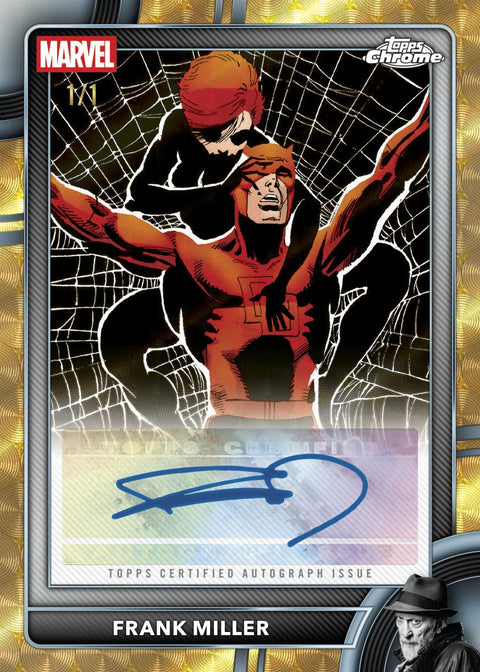 2026 Topps Marvel Comics Chrome Hobby