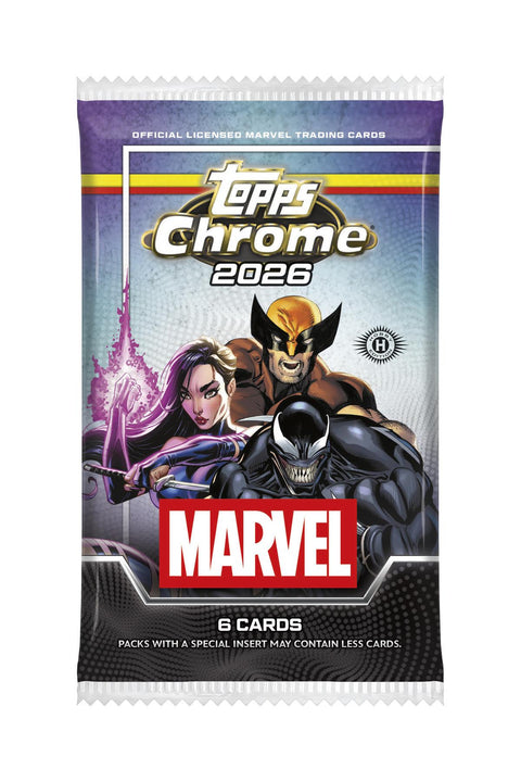 2026 Topps Marvel Comics Chrome Hobby