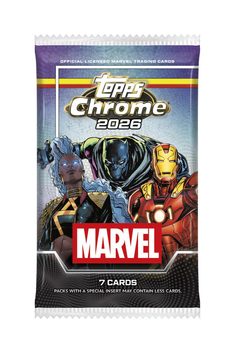 2026 Topps Marvel Comics Chrome Mega