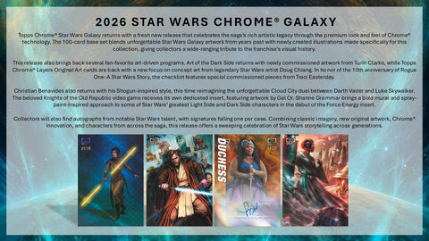 2026 Topps Star Wars Chrome Galaxy Hobby