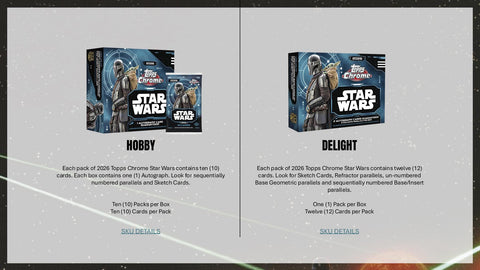 2026 Topps Star Wars Chrome Blaster (Presell)