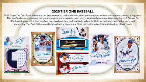 2026 Topps Tier One Baseball Hobby