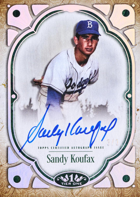2026 Topps Tier One Baseball Hobby