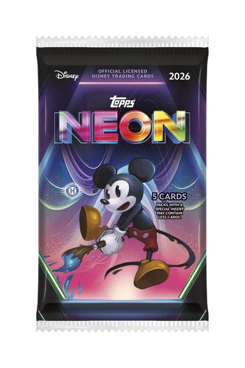 2026 Topps Disney Neon Hobby (Presell)