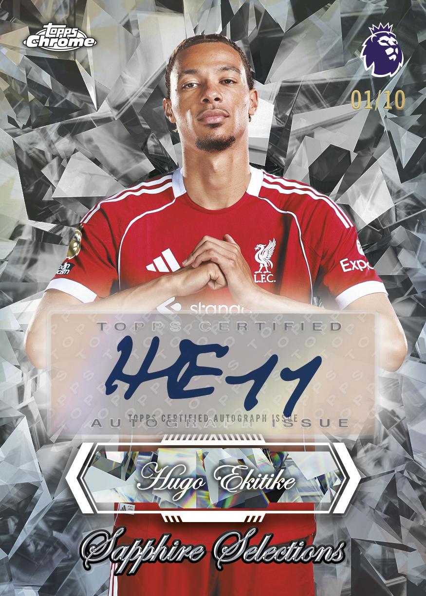 2026 Topps Chrome Premier League EPL Soccer Sapphire Edition – Dave ...