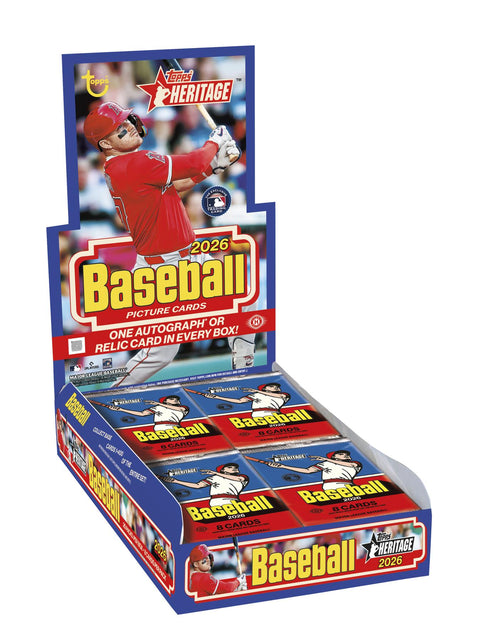 2026 Topps Heritage Baseball Hobby