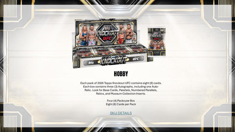 2026 Topps Knockout UFC Hobby