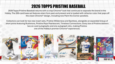 2026 Topps Pristine Baseball Hobby