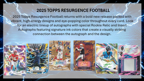 2025 Topps Resurgence Football Delight