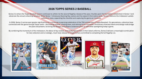2026 Topps Series 2 Baseball Hobby Jumbo (Presell)