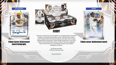 2026 Topps Tribute Baseball Hobby