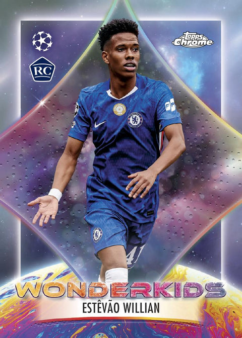 2025/26 Topps Chrome UEFA Club Competitions Soccer Blaster
