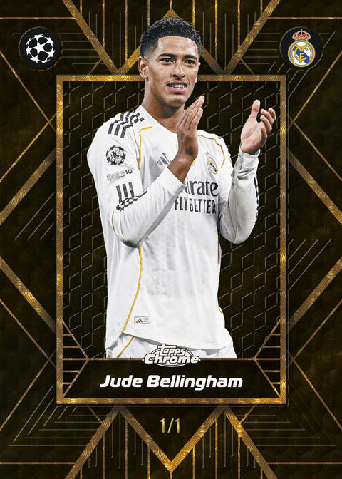 2025/26 Topps Chrome UEFA Club Competitions Soccer Hobby