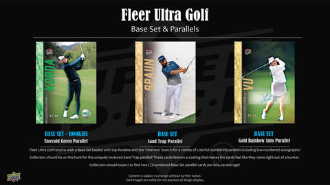 2026 Upper Deck Fleer Ultra Golf Hobby