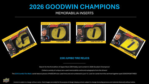 2026 Upper Deck Goodwin Champions Hobby
