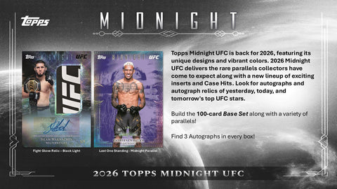 2026 Topps Midnight UFC Hobby