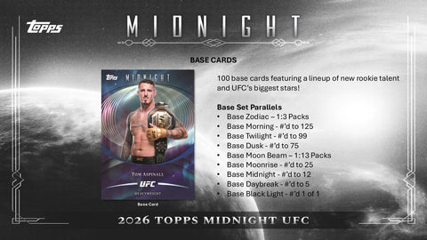 2026 Topps Midnight UFC Hobby