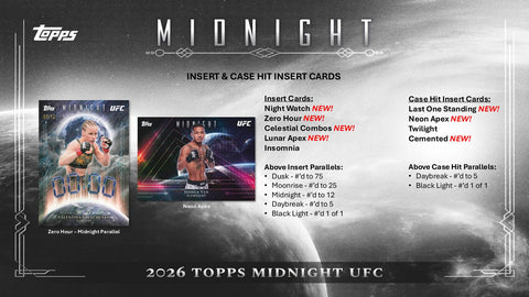 2026 Topps Midnight UFC Hobby