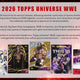 2026 Topps WWE Universe Wrestling Hobby (Presell)