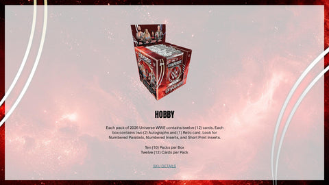 2026 Topps WWE Universe Wrestling Hobby (Presell)