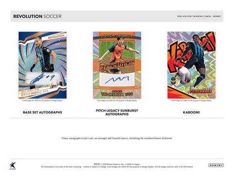 2026 Panini Revolution K League Soccer Hobby