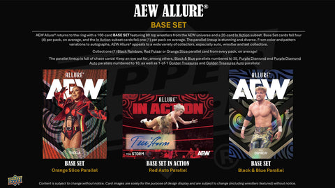 2026 Upper Deck AEW Allure Wrestling Hobby