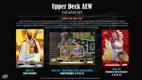 2026 Upper Deck AEW All Elite Wrestling Hobby