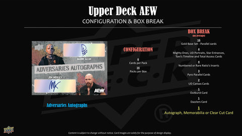 2026 Upper Deck AEW All Elite Wrestling Hobby