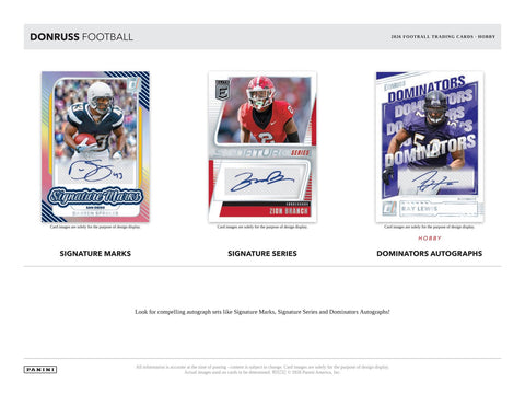 2026 Panini Donruss Football Hobby (Presell)