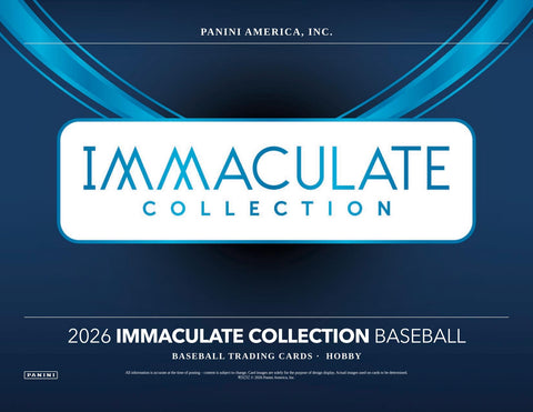 2026 Panini Immaculate Baseball Hobby