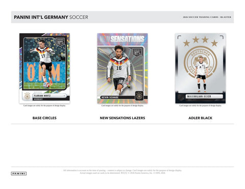2026 Panini International Germany Soccer Blaster (Presell)