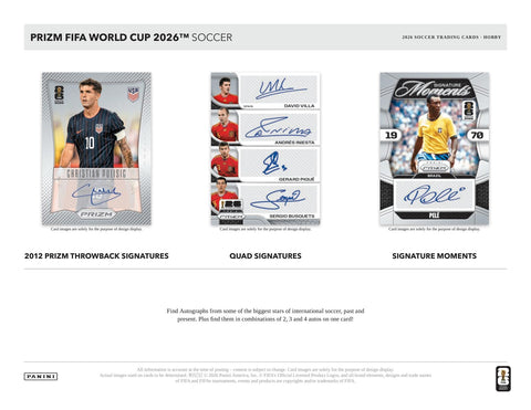 2026 Panini Prizm FIFA World Cup Soccer Hobby (Presell)