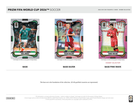2026 Panini Prizm FIFA World Cup Soccer Blaster Hobby