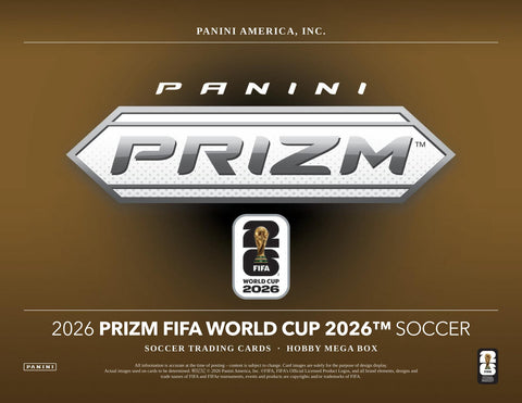 2026 Panini Prizm FIFA World Cup Soccer Mega Hobby