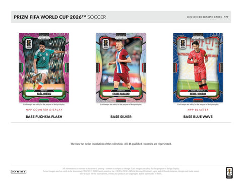 2026 Panini Prizm FIFA World Cup Soccer Blaster (Presell)