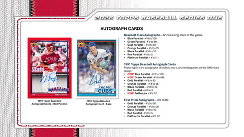 2026 Topps Series 1 Baseball Hobby