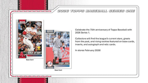 2026 Topps Series 1 Baseball 6-Pack Blaster