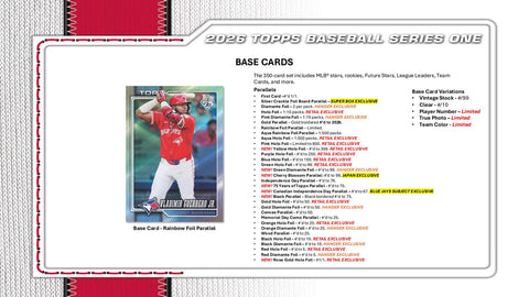 2026 Topps Series 1 Baseball Mega