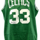 Larry Bird #33 Autographed 1992/93 Boston Celtics Game-Issued NBA Road Jersey