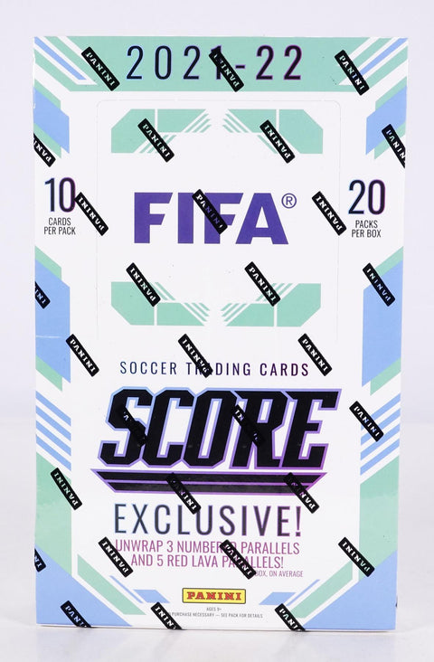 2021/22 Panini Score FIFA Soccer Retail 20-Pack