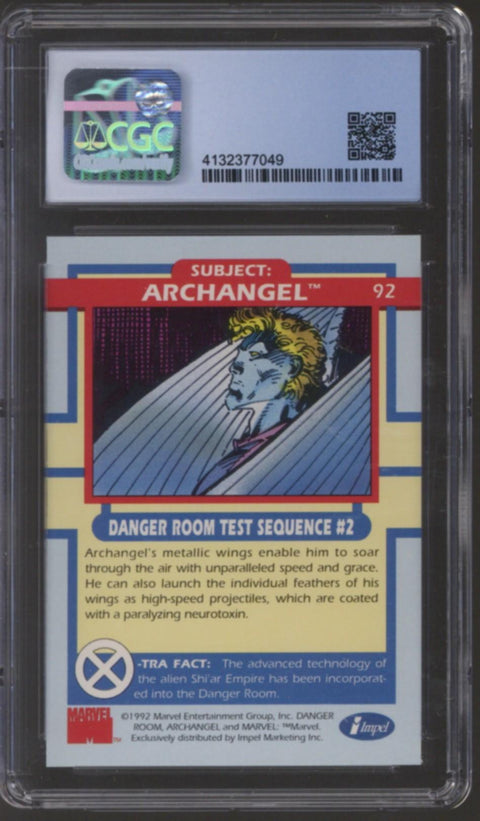 1992 Archangel X-Men Series I Impel #92 CGC 9.5 *4132377049*