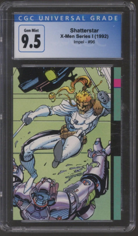 1992 Shatterstar X-Men Series I Impel #96 CGC 9.5 *4132377052*