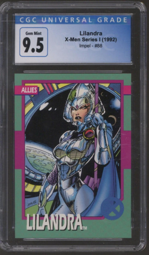 1992 Lilandra X-Men Series I Impel #88 CGC 9.5 *4132377105*