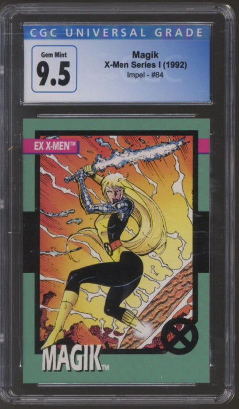 1992 Magik X-Men Series I Impel #84 CGC 9.5 *4132377119*