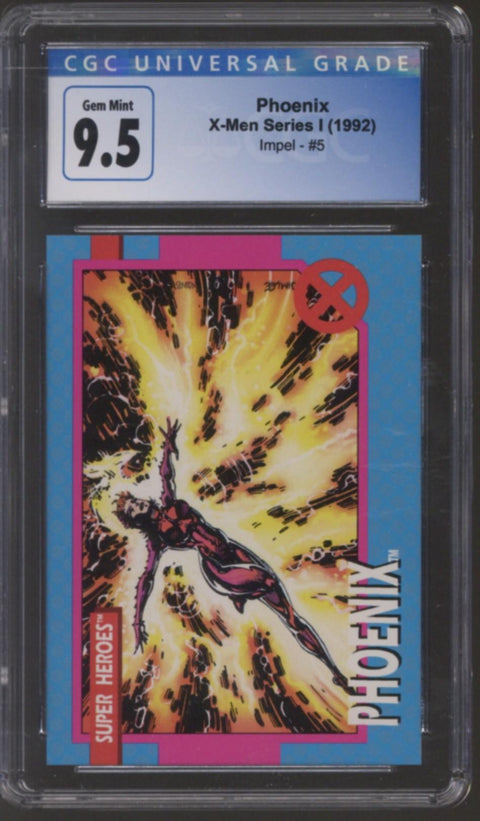 1992 Phoenix X-Men Series I Impel #5 CGC 9.5 *4132377144*
