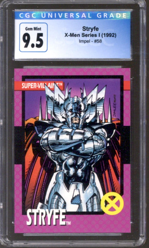 1992 Stryfe X-Men Series I Impel #58 CGC 9.5 *4132377183*
